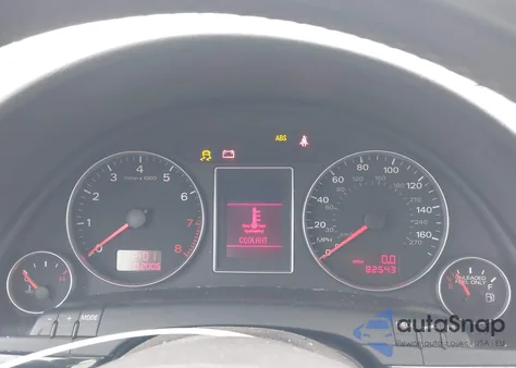 2007 Audi A4 2.0T из США, поврежденный, VIN WAUEF78E97A012887